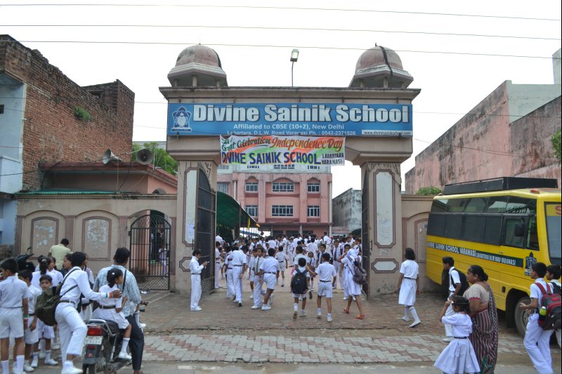  Divine Sainik School in Varanasi.  