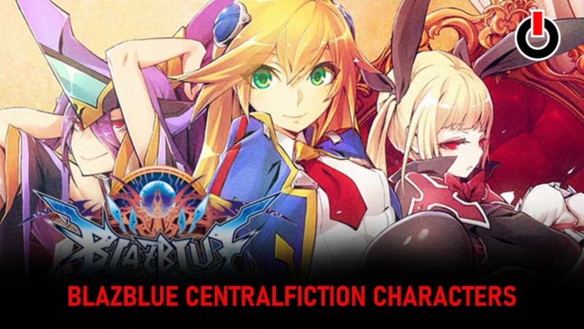 blazblue central fiction character select