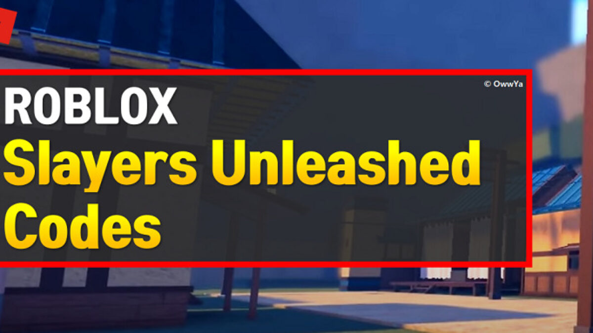 Code unleashed roblox slayers *UPDATED* Roblox