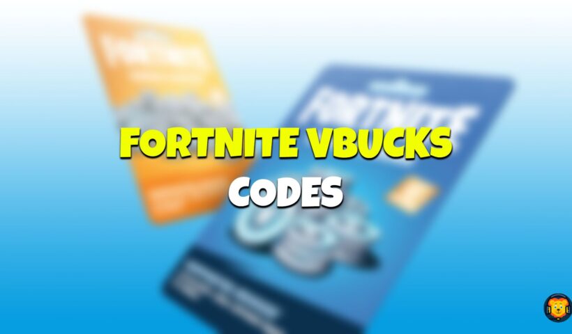 Fortnite vBucks Codes