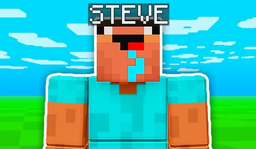 Minecraft Steve Roblox Avatar
