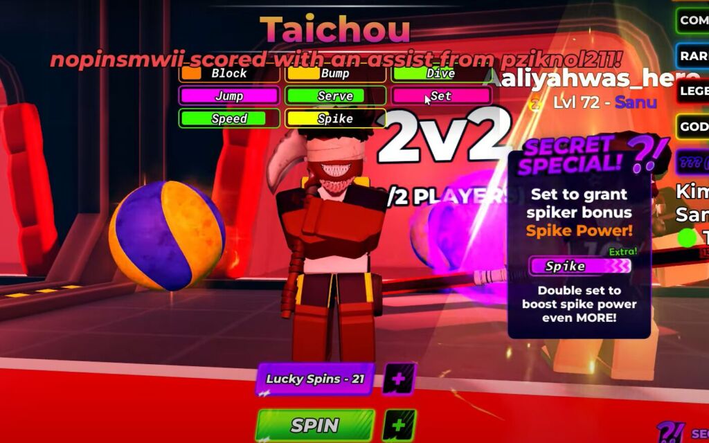 How to Get the Taichou Style in Volleyball Legends
