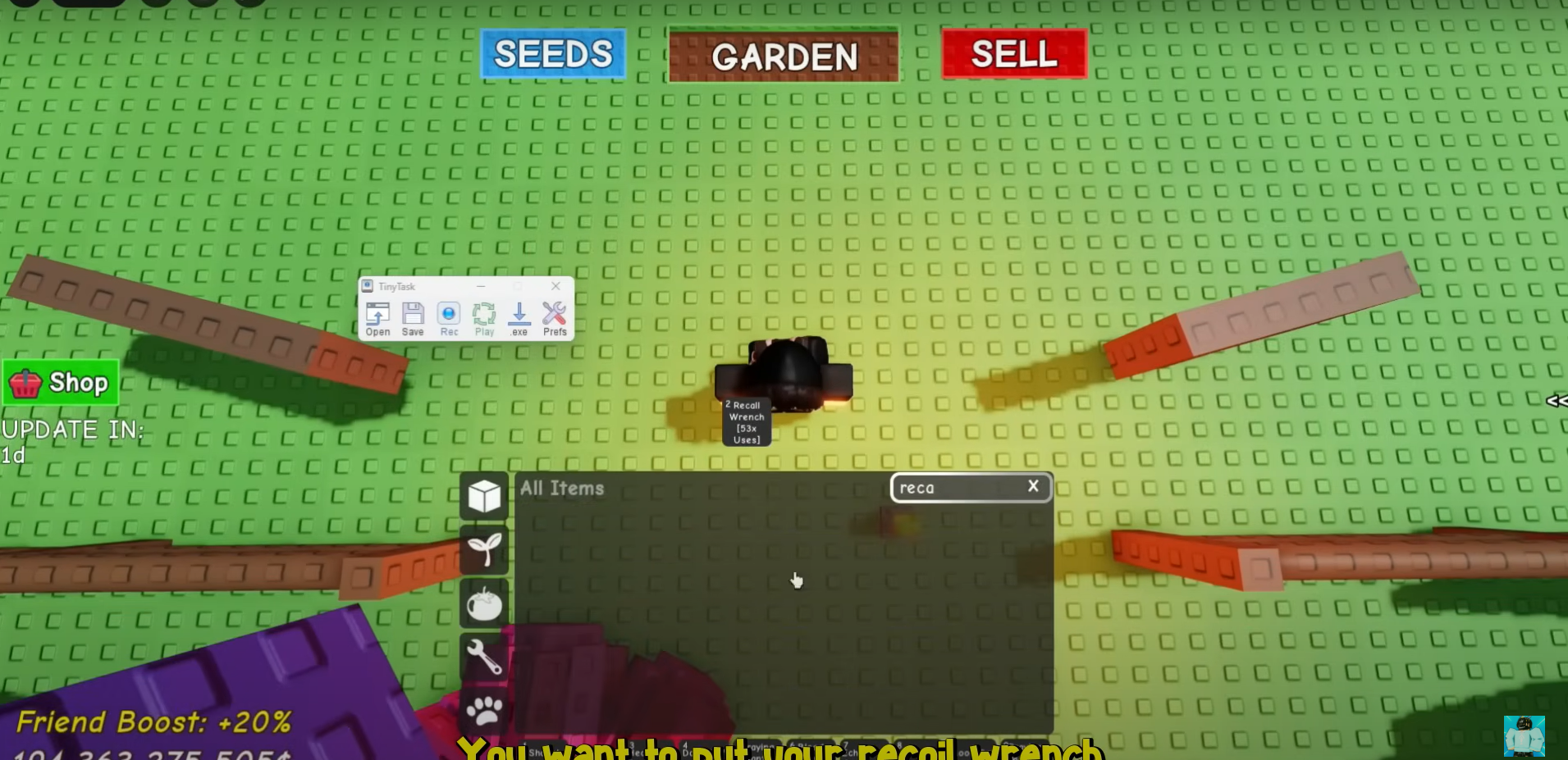 How To Auto Buy Whilst AFK in GROW A GARDEN