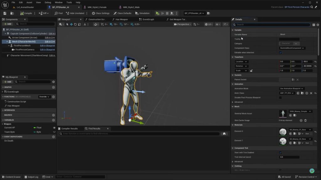 How to Customize the FPS Template in Unreal Engine 5.6