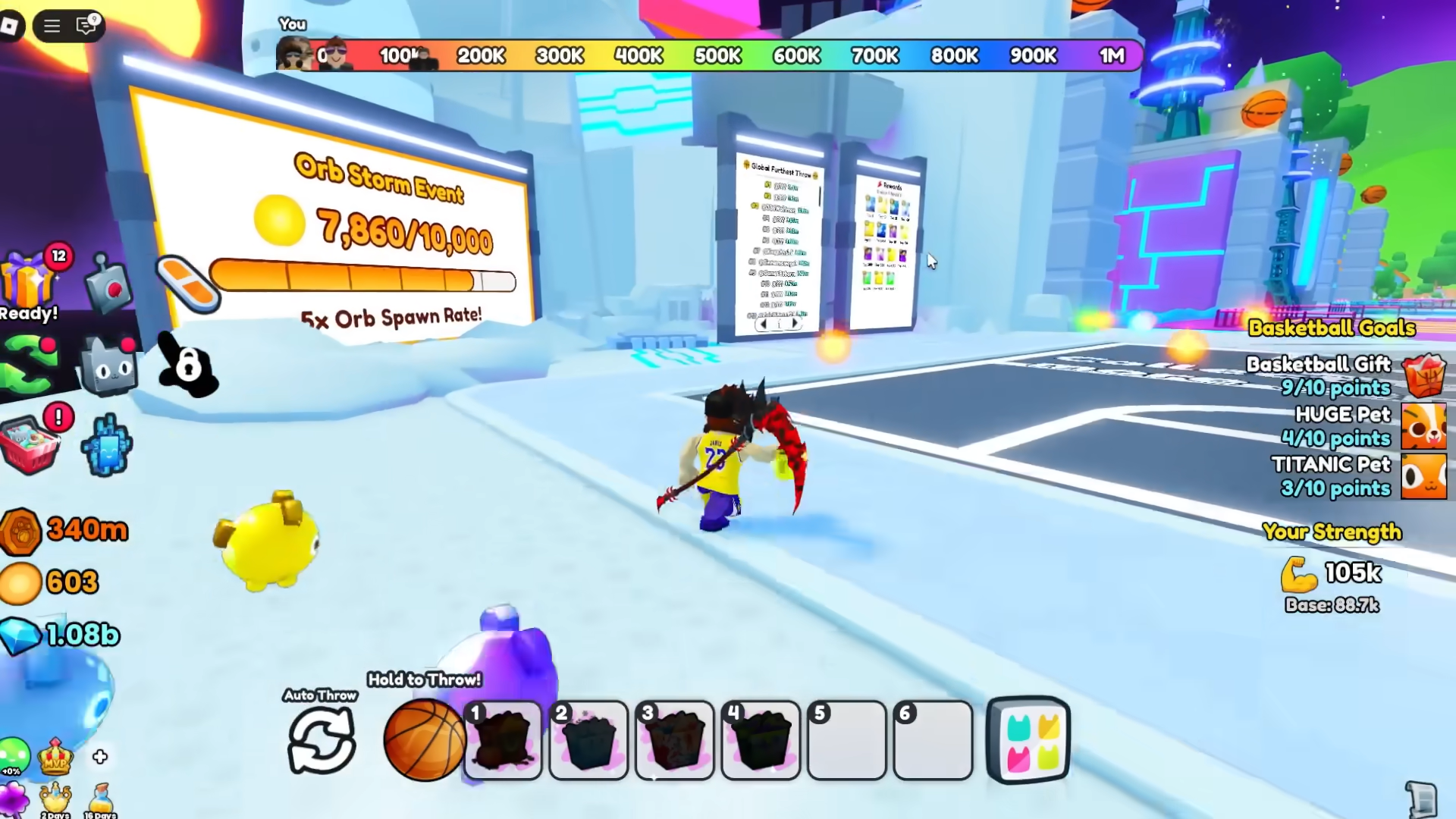 How To Get The Basketball Titanics In Pet Simulator 99!