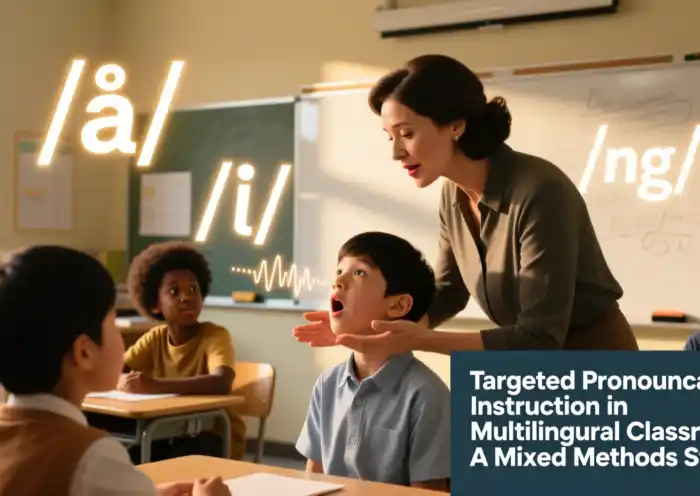 Targeted Pronunciation Instruction in Multilingual Classrooms: A Mixed-Methods Study