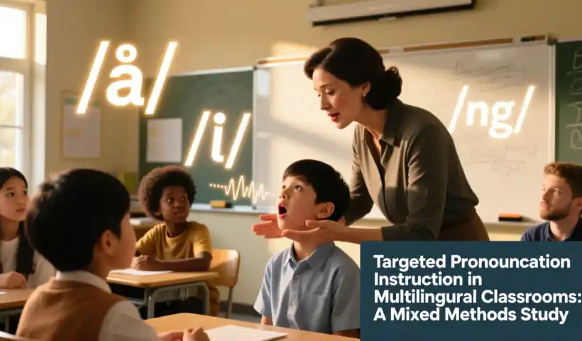 Targeted Pronunciation Instruction in Multilingual Classrooms: A Mixed-Methods Study