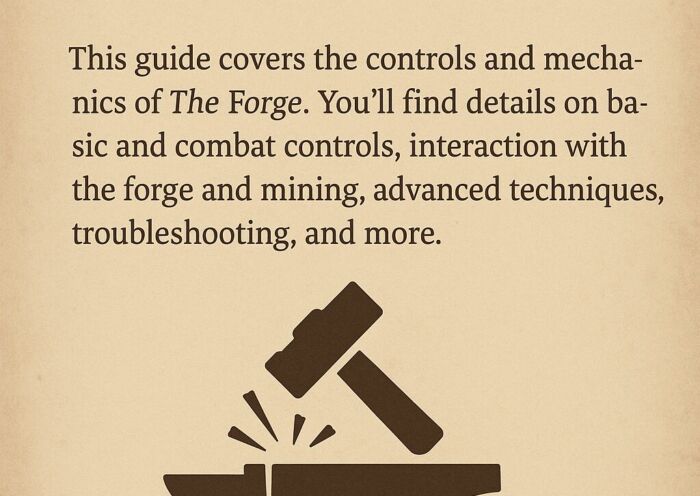 The Forge Controls Guide